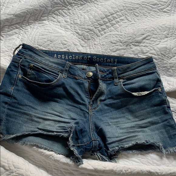 Articles Of Society Pants - denim shorts!